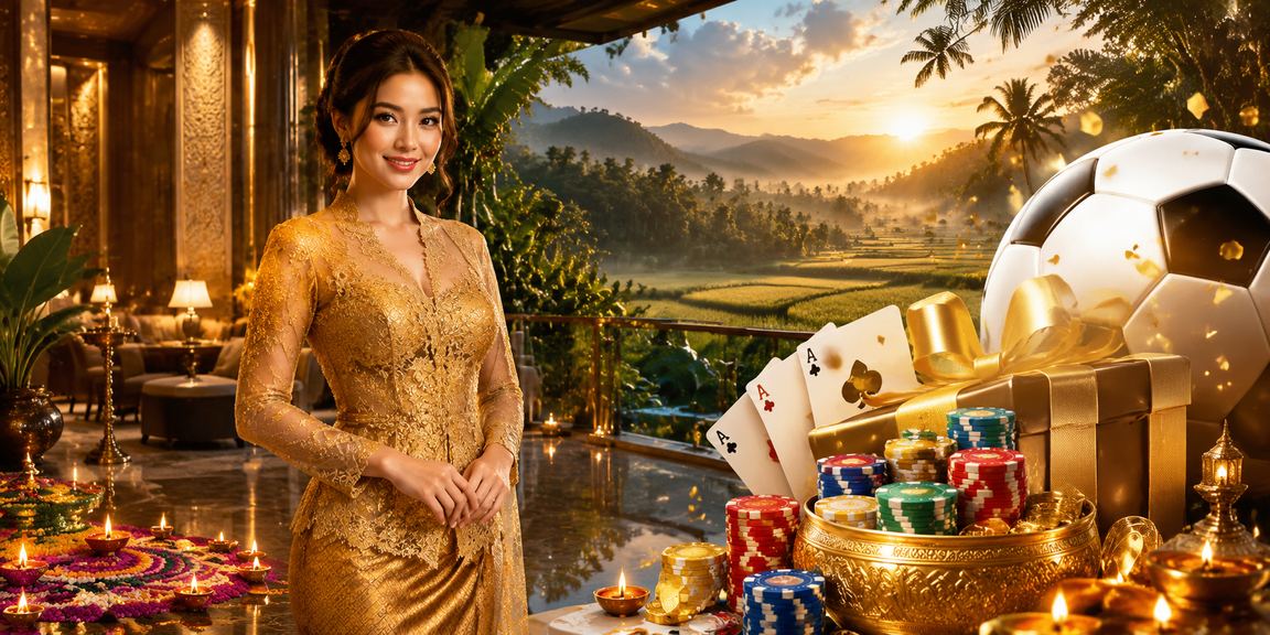 Paparan permainan kad gaya Kedah dengan motif kebaya berkaitan kategori loteri di 238
